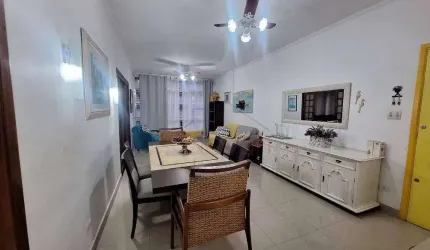 Apartamento para alugar, 110 m² por R$ 6.500,00/mês - Boqueirão - Santos/SP