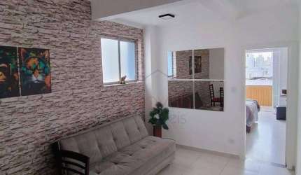 Apartamento à venda, 50 m² por R$ 530.000,00 - Boqueirão - Santos/SP