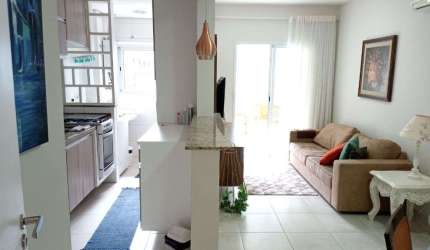 Apartamento com 1 dormitório para alugar, 52 m² por R$ 5.200,00/mês - Gonzaga - Santos/SP