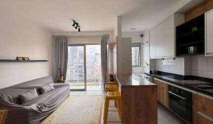Apartamento, 45 m² - venda por R$ 770.000,00 ou aluguel por R$ 4.500,00/mês - Boqueirão - Santos/SP