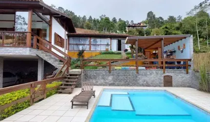 Casa para Venda em Teresópolis, Albuquerque, 4 dormitórios, 1 suíte, 3 banheiros, 3 vagas