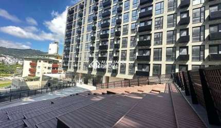 Apartamento com 1 quarto à venda na Rua Professora Maria Flora Pausewang, 131, Trindade, Florianópolis, 31 m2 por R$ 620.000