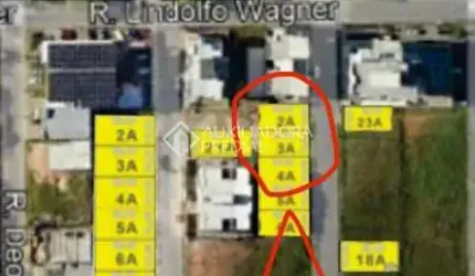 Terreno à venda na Vereador João Morais Pereira, 3, Vila Bom Princípio, Cachoeirinha, 200 m2 por R$ 300.000