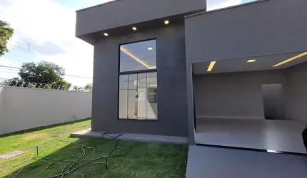 Casa Aparecida de Goiânia, Veiga Jardim, 3 Quartos, 1 suíte, 3 banheiros, 4 vagas