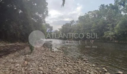Terreno à venda as margens do Rio Nhundiaquara, Porto de Cima, MORRETES - PR