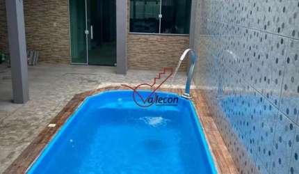 MARAVILHOSO SOBRADO com PISCINA - NOVINHO - Aceito permuta