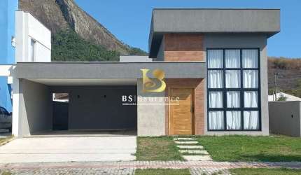 Casa em condomínio fechado com 3 quartos à venda na Rodovia Ernani do Amaral Peixoto, 222, Inoã, Maricá por R$ 990.000