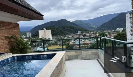 Apartamento com 4 dormitórios à venda, 230 m² por R$ 1.700.000,00 - Prainha - Caraguatatuba/SP