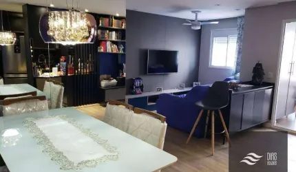 Apartamento com 2 dormitórios à venda, 74 m² por R$ 710.000,00 - Brás - São Paulo/SP