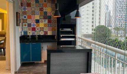 Apartamento com 3 dormitórios para alugar, 112 m² por R$ 9.315,00/mês - Vila Regente Feijó - São Paulo/SP