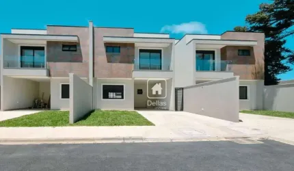 Sobrado com Condomínio Fechado  à venda, 131 m² por R$ 749.000 - Vargem Grande - Pinhais/PR