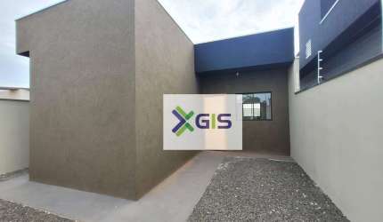 Casa com 2 dormitórios à venda, 53 m² por R$ 230.000,00 - Lago Sul - Bady Bassitt/SP