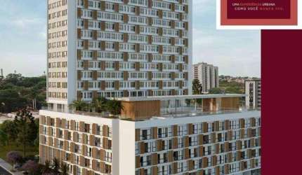 Platz By Tarraf  Studio, à venda, 27 m² por R$ 360mil + saldo- Pinheiros - São José do Rio Preto/SP