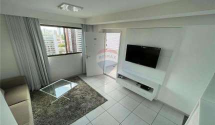 VENDO - Flat 2 Quartos Mobiliado na Jaqueira