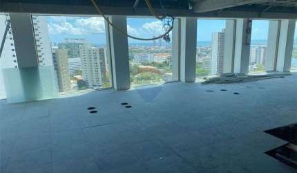 1/2 Lâmina/Sala Comercial à Venda, 200m², Empresarial Alfred Nobel, Ilha do Leite - Recife