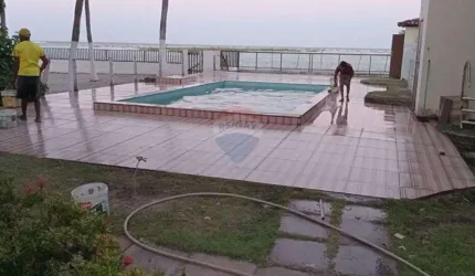 Vendo Flat à Beira Mar na Praia do Sossego na Ilha de Itamaracá com 63m², 2 quartos, Piscina