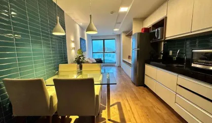 Vendo Flat beira mar | 51 m², totalmente reformado e mobiliado em Boa Viagem