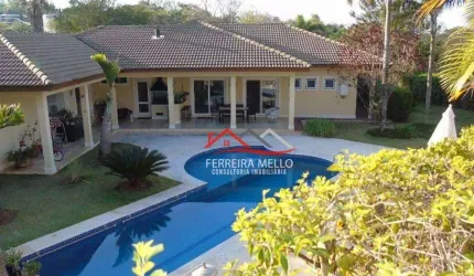Casa com 4 dormitórios à venda, 448 m² por R$ 4.500.000,00 - Condomínio Fazenda Vila Real de Itu - Itu/SP
