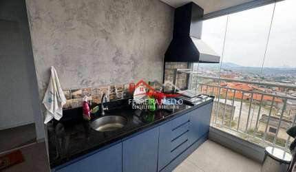 Cobertura com 3 dormitórios à venda, 111 m² por R$ 550.000 - Vila Palmares - Franco da Rocha/SP