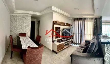 Apartamento com 2 dormitórios à venda, 56 m² por R$ 340.000,00 - Laranjeiras - Caieiras/SP