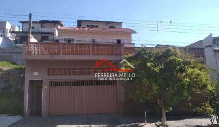 Sobrado com 4 dormitórios, 235 m² - venda por R$ 1.050.000,00 ou aluguel por R$ 5.240,00/mês - Nova Caieiras - Caieiras/SP
