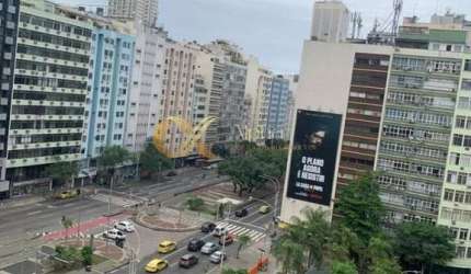 Apartamento de 1 quarto com elevador a venda em Copacabana -Rio de Janeiro - RJ.