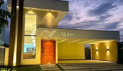 Casa linear com 3 quartos no Alphaville de Maricá - RJ.