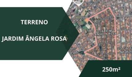 Terreno à venda - Jardim Ângela Rosa, Franca/SP