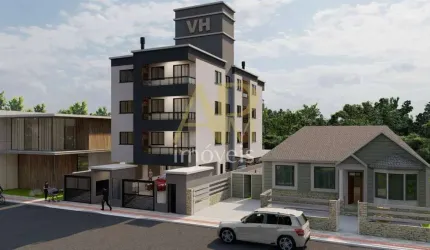 Apartamento NOVO - ULTIMO- à venda com 2 dorm e 2 sacadas,  Pagani- Palhoça