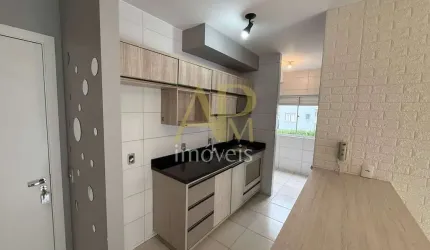 Apartamento à venda com 2 dorm e sacada com churrasqueira - Biguaçu/ Fundos