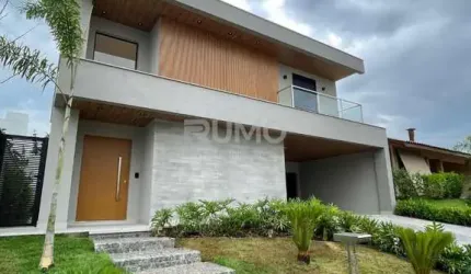 Casa em condomínio fechado com 4 quartos à venda na Rua Sérgio Bortolotto, 100, Loteamento Parque dos Alecrins, Campinas, 333 m2 por R$ 3.080.000