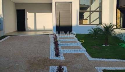 Casa em condomínio fechado com 3 quartos à venda na Avenida Luiz Greco, 600, Vila Monte Alegre, Paulínia, 140 m2 por R$ 960.000
