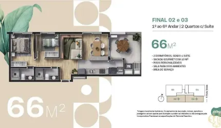 Cravo Casa Nativa - Apartamento à venda no bairro Portão - Curitiba/PR