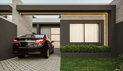 Casa com 2 quartos sendo 1 suíte em Ponta Grossa/PR