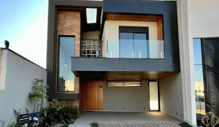Condomínio Vicenza - Sobrado com 4 dormitórios à venda, 277 m² por R$ 2.299.000,00 - Braga - São José dos Pinhais/PR