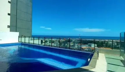 Apartamento com 3 suítes para venda em Patamares no Colina A edifício Mansão Baia de Santorini com infraestrutura completa 2 garagens cobertas