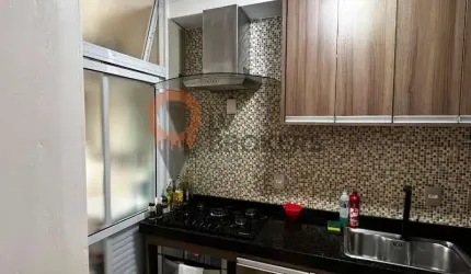 Apartamento à venda em Suzano-SP, Parque Suzano: 2 quartos, 2 salas, 1 banheiro, 1 vaga, 48m². Venha conferir!