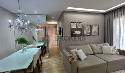 Apartamento à venda no Tatuapé, Analia Franco, Vila Gomes Cardim: 3 quartos, 2 suítes, 2 salas, 3 banheiros, 2 vagas, 87m². Venha conferir!