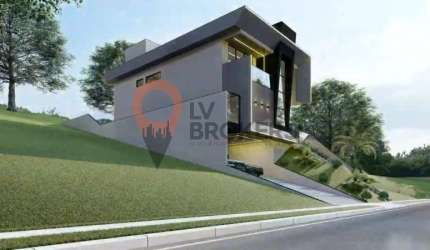 Magnífica casa de alto padrão em condomínio de luxo em Arujá-SP, com 4 suítes - EM CONSTRUÇÃO - ENTREGA MARÇO 26.