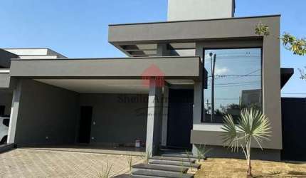 Casa térrea nova para venda no Cond. Residencial Damha II, localizado no bairro Ondas, em Piracicab