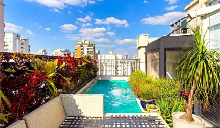 Cobertura com 4 quartos à venda ou para locação em Vila Nova Conceição - SP