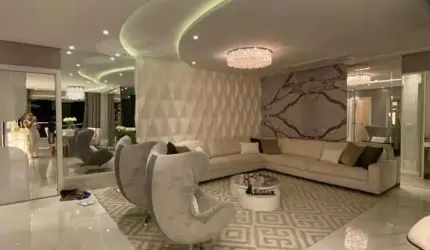 Apartamento mobiliado à venda no Boulevard Tamboré