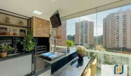 Apartamento com 3 dormitórios à venda, 136 m² por R$ 1.899.000,00 - Centro Empresarial Tamboré - Santana de Parnaíba/SP