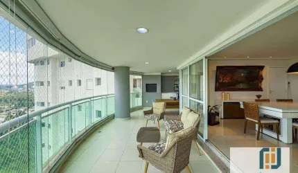 Apartamento com 3 dormitórios para alugar, 261 m² por R$ 20.000,02/mês - Alphaville - Barueri/SP