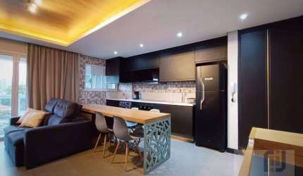 Apartamento mobiliado para locação no Novare, Alphaville