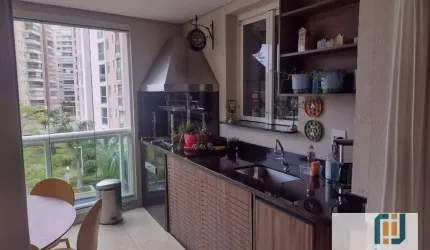 Apartamento com 2 dormitórios à venda, 122 m² por R$ 1.500.000,00 - Tamboré - Santana de Parnaíba/SP