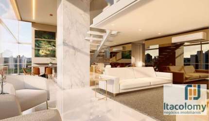Apartamento duplex mobiliado à venda - Horizonte JK
