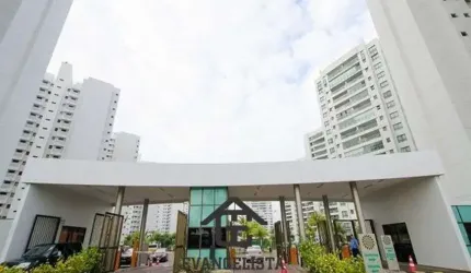 Apartamento de luxo mobiliado para aluguel 4 suítes, Le Parc, Paralela, Salvador - Ba.
