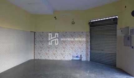 Salão comercial com 179,74m² total/terreno, 78,00m² útil/construída à venda -Santa Paula
