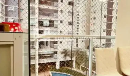 Apartamento sacada gourmet com 2 dormitórios, 2 suítes e 2 vagas no Espaço Cerâmica a venda